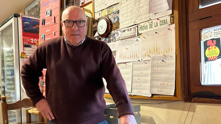 La ceba d’en Pauet de Santa Pau pronostica una primavera i una tardor amb pluges