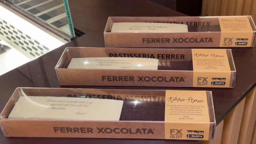 Es venen unes 1.000 unitats del Torró Amic i es recapten prop de 5.000 euros