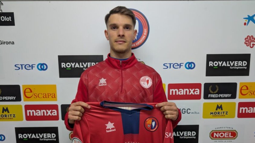 L'Olot fitxa el davanter Carlos Gilbert