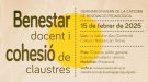 La jornada de Càtedra de Renovació Pedagògica tractarà el benestar docent i la cohesió dels claustres dins els centres educatius