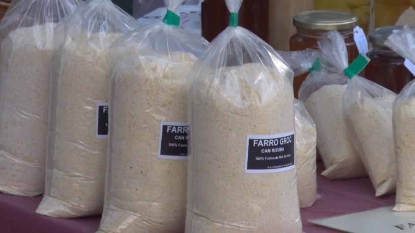 La fira del fajol tira endavant tot i la mala collita d’enguany