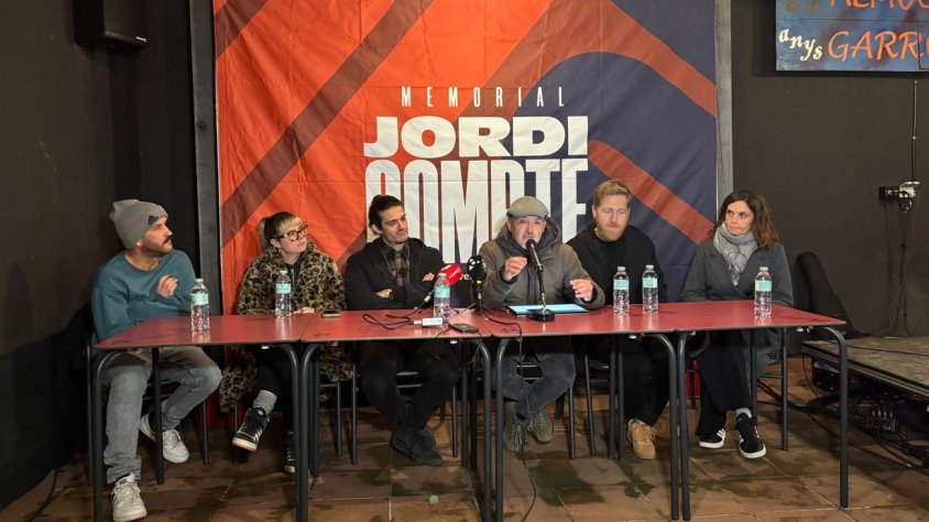 Imatge de la presentació del IV Memorial Jordi Compte celebrada aquest dimarts al vespre