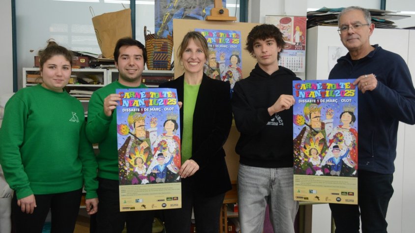 El Carnestoltes Infantil d’Olot repeteix el format amb el Parc Nou com a centre de la festa