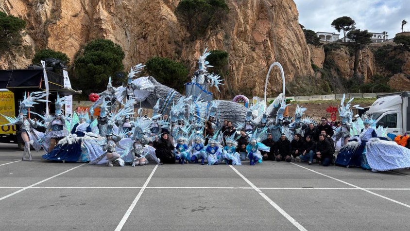 La Carnavalesca d’Olot i Castellfollit de la Roca triomfa als carnavals de Platja d’Aro i Sant Feliu de Guíxols