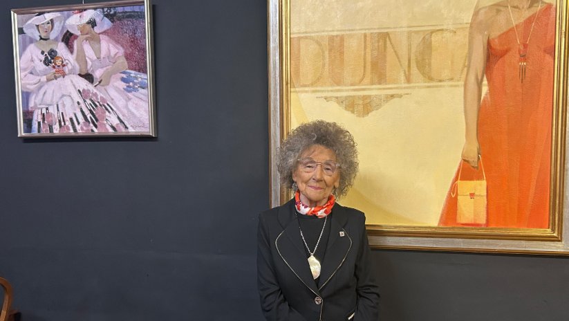 Rosa Serra recupera la mirada de la dona de Xavier Carbonell a través d'una exposició