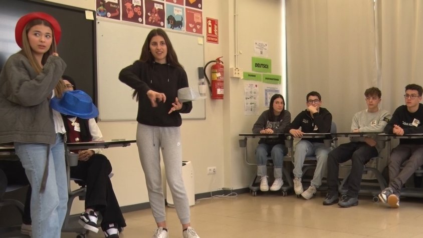 74 alumnes de la Garrotxa han celebrat per primer cop el dia mundial de la Francofonia