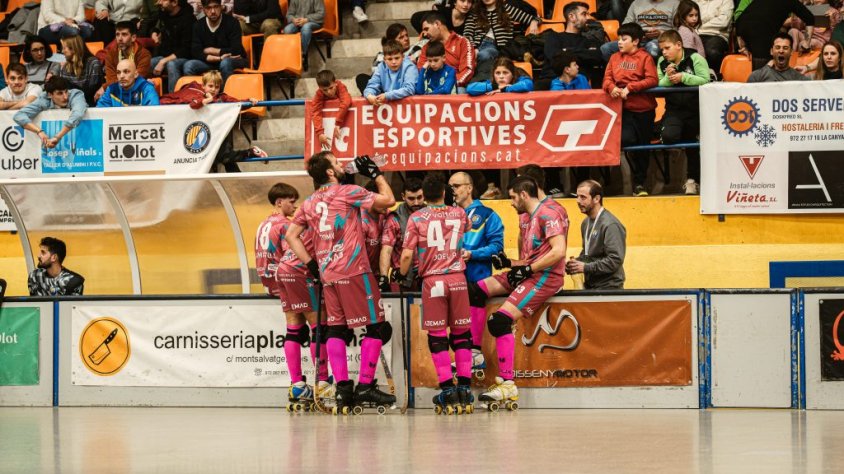L’Hoquei Olot torna a golejar a la Josep Jou i renova la il·lusió una jornada més