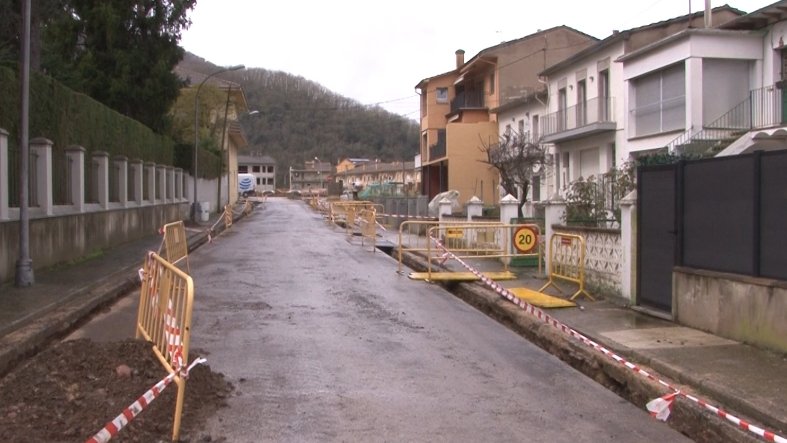 L’Ajuntament de la Vall de Bianya fa millores a la xarxa d’aigua de la Canya