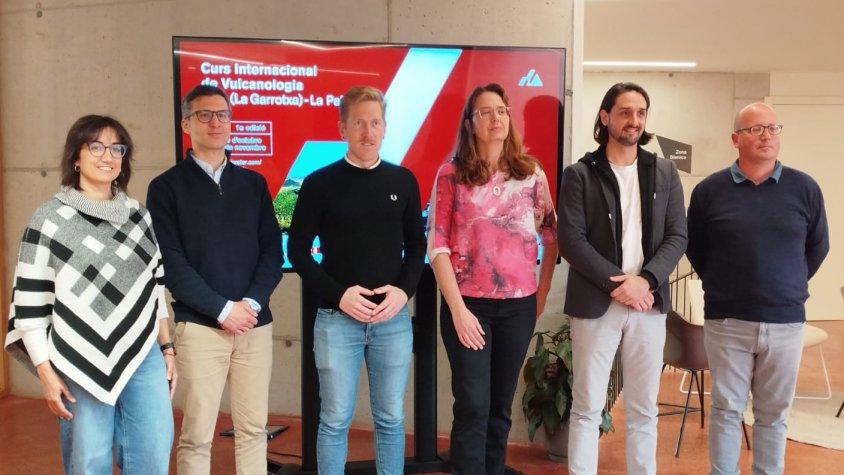 La Palma i la Garrotxa col·laboren per primer cop amb un curs de vulcanologia