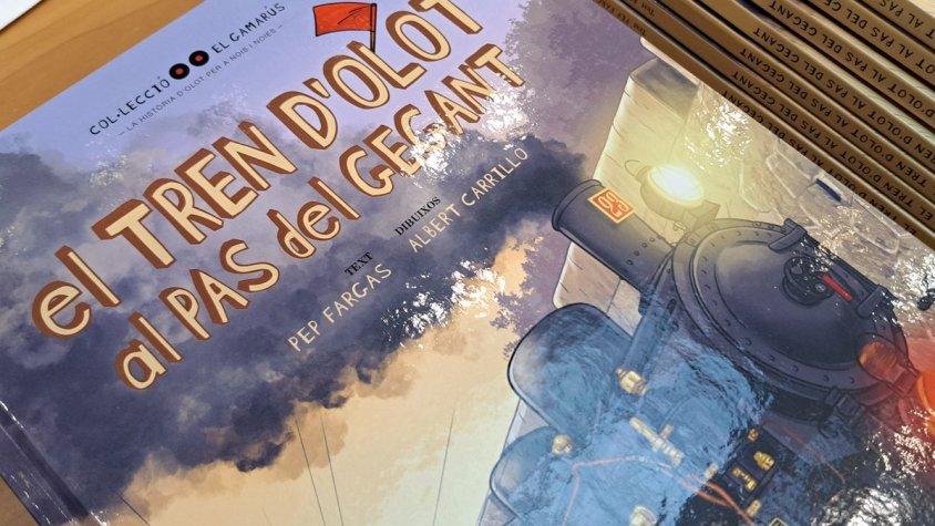 El descarrilament del Tren d’Olot el 1946 inspira el sisè volum de la col·lecció El Gamarús