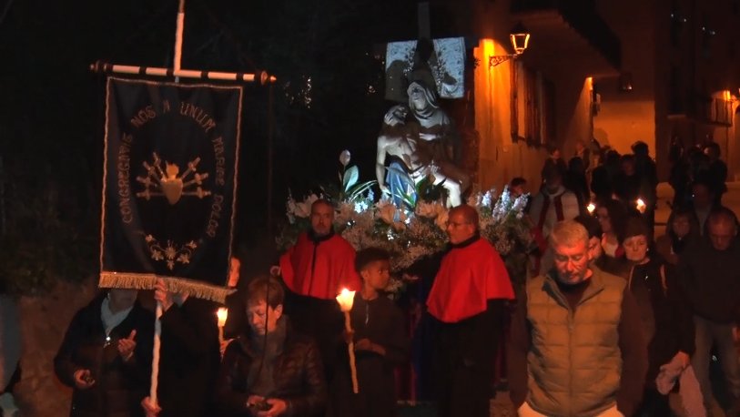 La processó dels Dolors de Mieres d’enguany incorporarà dos pifres