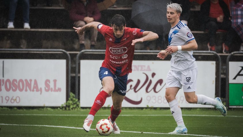 Un molt bon Olot s’estavella amb un Juan Flere espectacular i es queda sense premi contra l’Europa (0-1)