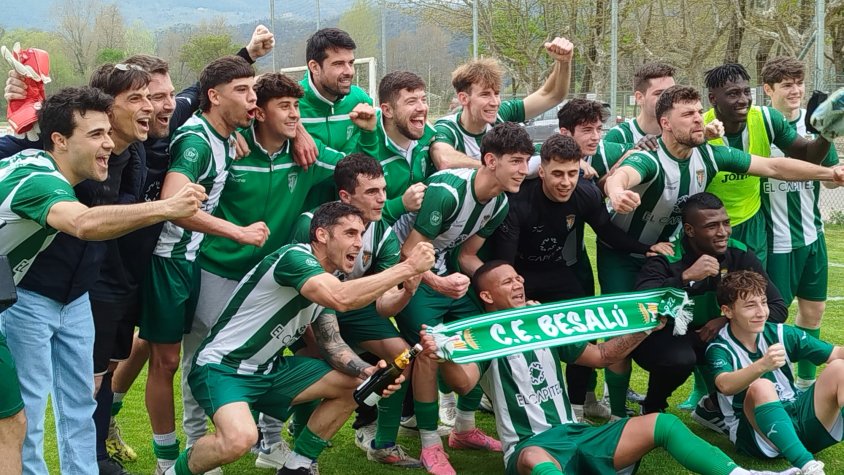 El CE Besalú torna a Tercera Catalana
