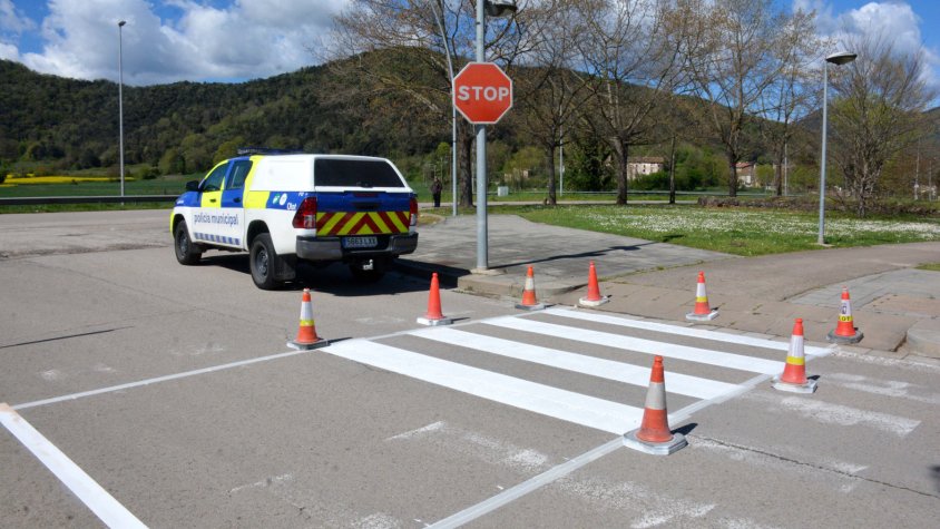 Un accident amb ferits cada tres dies a Olot durant el 2024