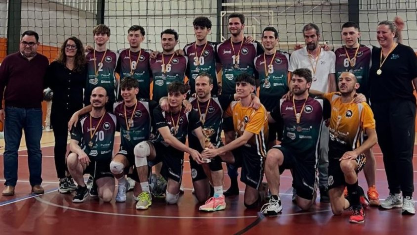 El CV Olot s’ha proclamat subcampió de la Fase de Classificació de 1a Divisió Catalana que s’ha celebrat a Olot