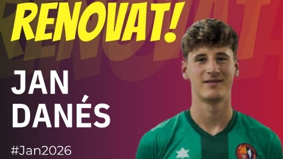 Jan Danés continuarà un any més a l'Olot