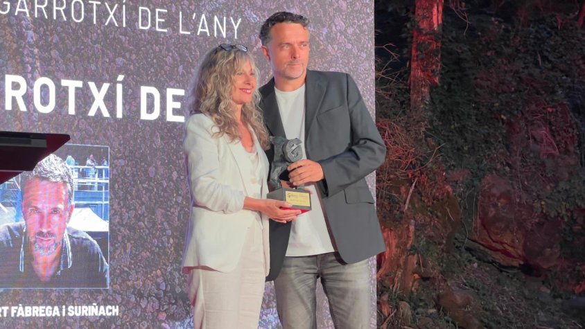 Albert Fàbrega, guanyador dels XIX Premis Garrotxí de l’Any