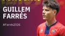 El juvenil Guillem Farrés renova amb la Unió Esportiva Olot i fa el salt al primer equip