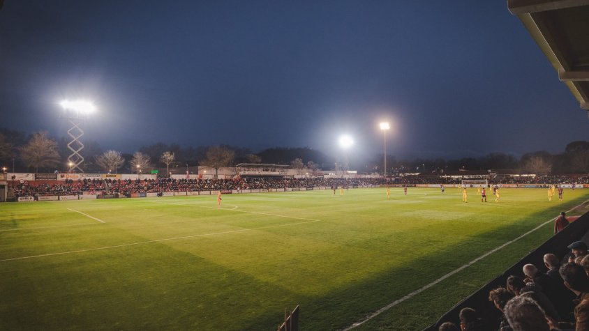 Enllumenat de l'Estadi Municipal d'Olot