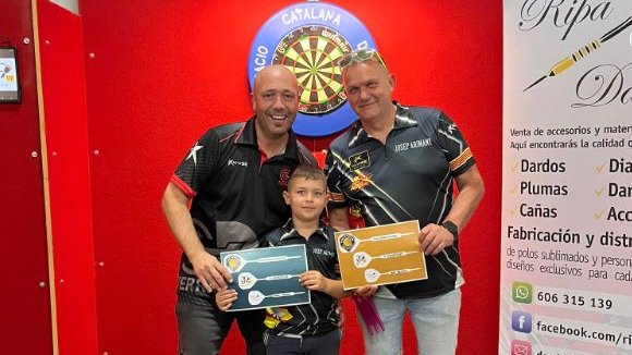 El garrotxí Josep Arimany revalida el títol a la Lliga Catalana Individual de Dards