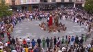 Enguany els balladors de la sardana de Corpus podran veure els gegants, cavallets i cabeçuts per Corpus