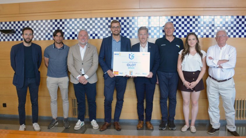 Olot fa un pas més per ser "Ciutat Europea de l'Esport 2026"