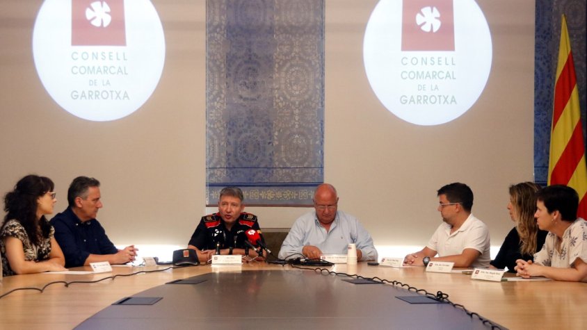 Els Mossos d’Esquadra estrenen una prova pilot d’oficina oberta a 5 pobles de la Garrotxa
