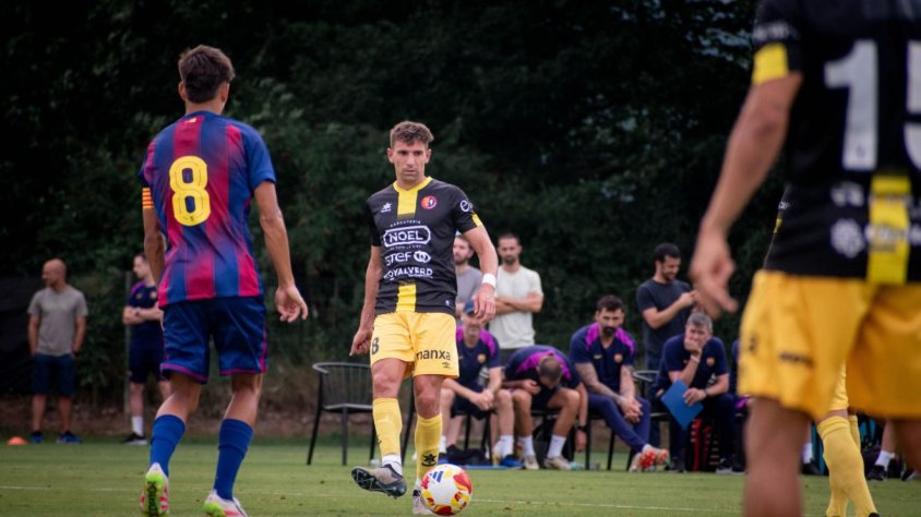 La Unió Esportiva Olot cau 0-3 contra el Barça Atlètic a les Brides