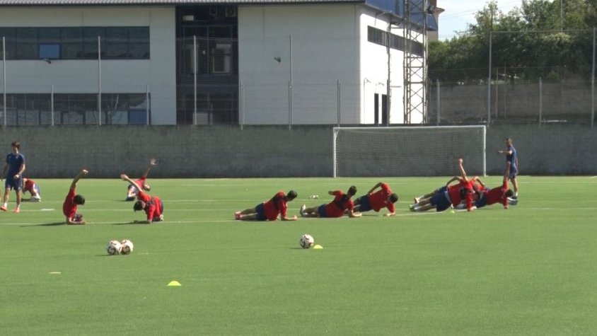La UE Olot es prepara pel tercer partit de pretemporada contra el CE Sabadell