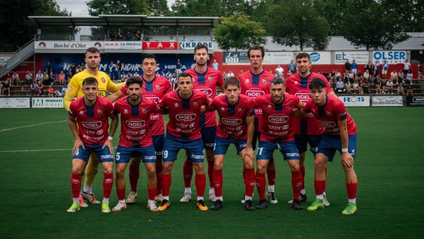 L'Olot perd el tercer partit de pretemporada contra el CE Sabadell (0-1)