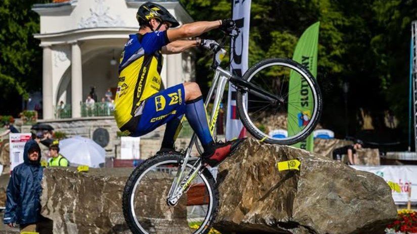 Martí Vayreda es queda a les portes del podi a la Copa del Món de bici trial de Krynica