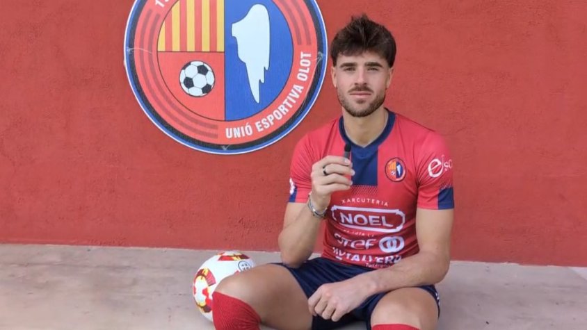 Andreu Guiu, l’últim en arribar a la Unió Esportiva Olot