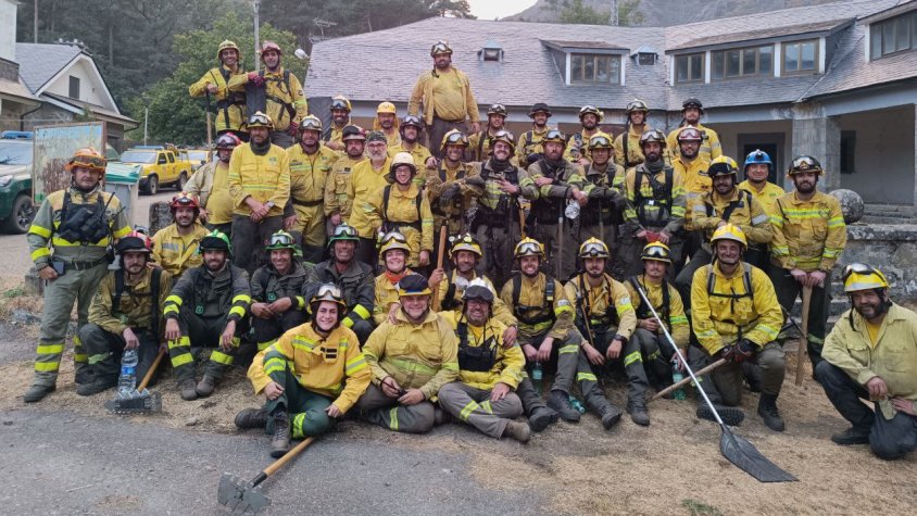 L’Agrupació de Defensa Forestal de la Garrotxa participa en l’extinció dels incendis de Zamora