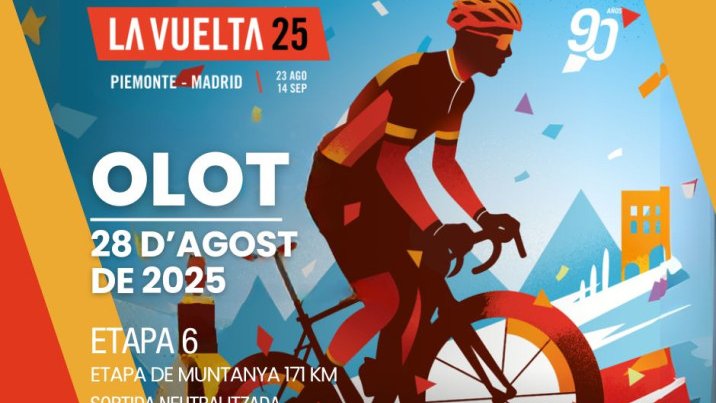La Vuelta arrenca demà des d'Olot