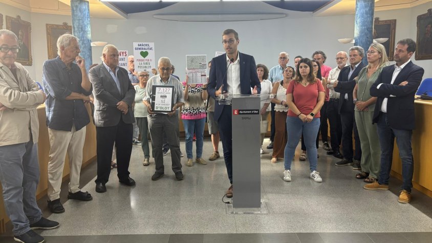 Agustí Arbós, alcalde d'Olot: ''A Olot, la variant s’ha de fer i s’ha de construir ja''