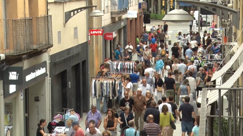 La Botiga al Carrer tanca l’edició d’estiu amb un balanç positiu, tot i el mal temps de divendres a la tarda