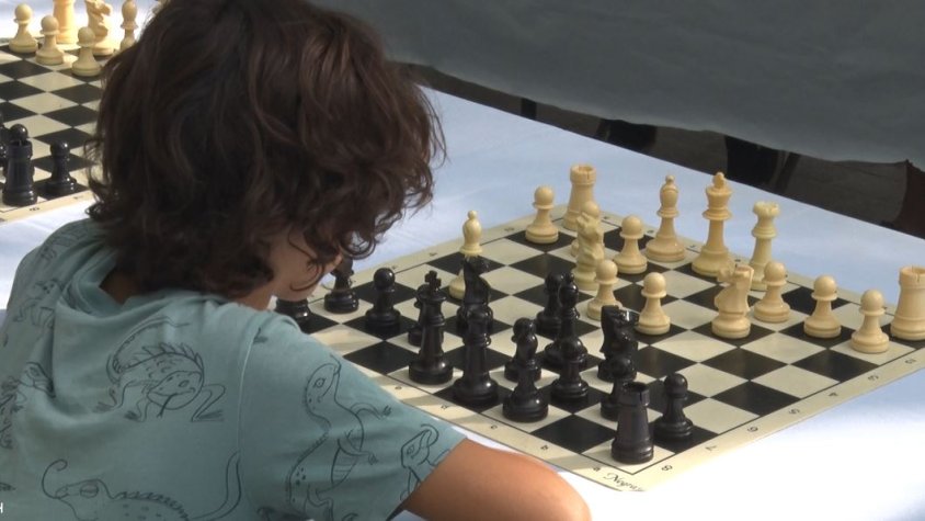 El Gran Mestre Levan Aroshidze i l’entrenador Luis Antonio Terry protagonistes a les Simultànies d’Escacs