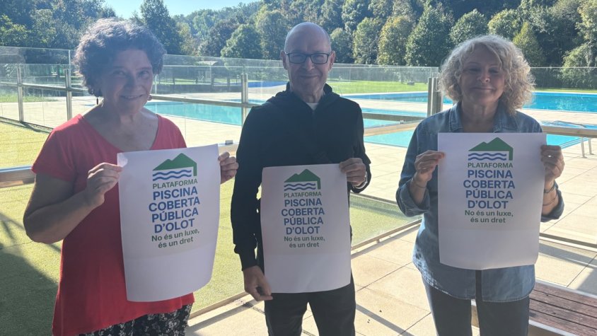 Neix la plataforma a favor de la piscina municipal coberta d’Olot