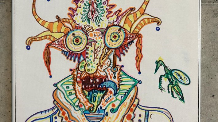 L'artista garrotxí Joan Vila visibilitza els seus sentiments i s’evadeix de l’esquizofrènia en una exposició a l’Hospital d’Olot