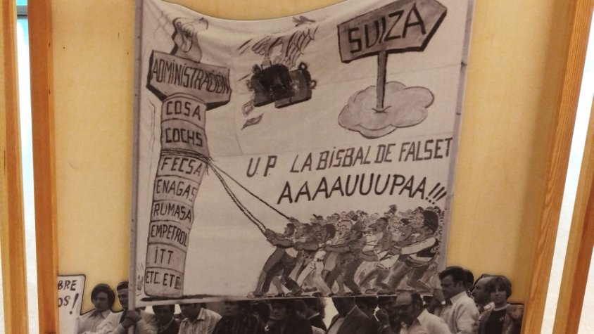 Unió de Pagesos celebra mig segle amb una mostra que reivindica el llegat democràtic i la lluita contra el franquisme a Can Trona