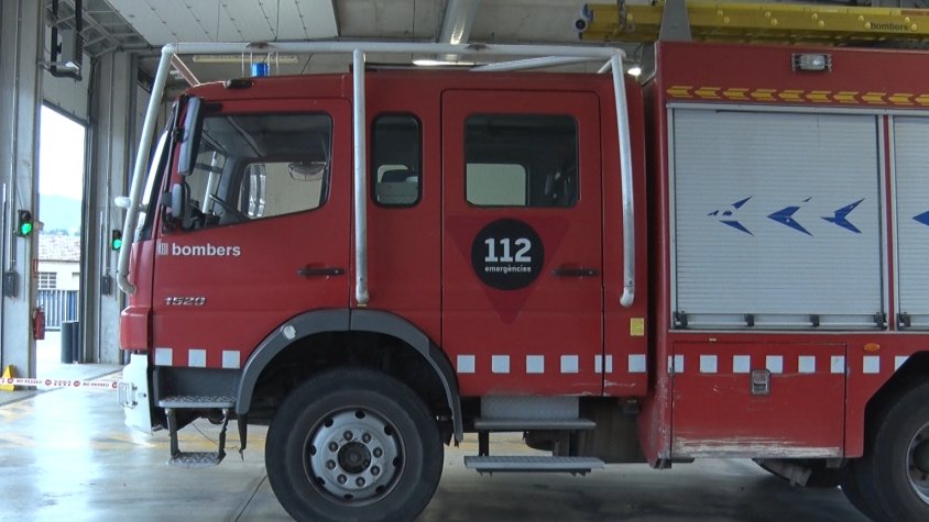 Hi ha hagut explosió d'una cisterna al carrer de la Parra d'Olot