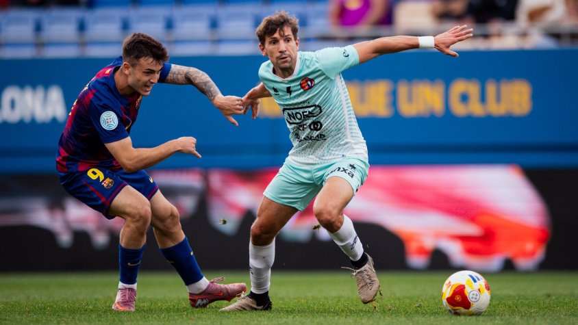 L’Olot perd la imbatibilitat amb el cap ben alt al Johan Cruyff (2-0)