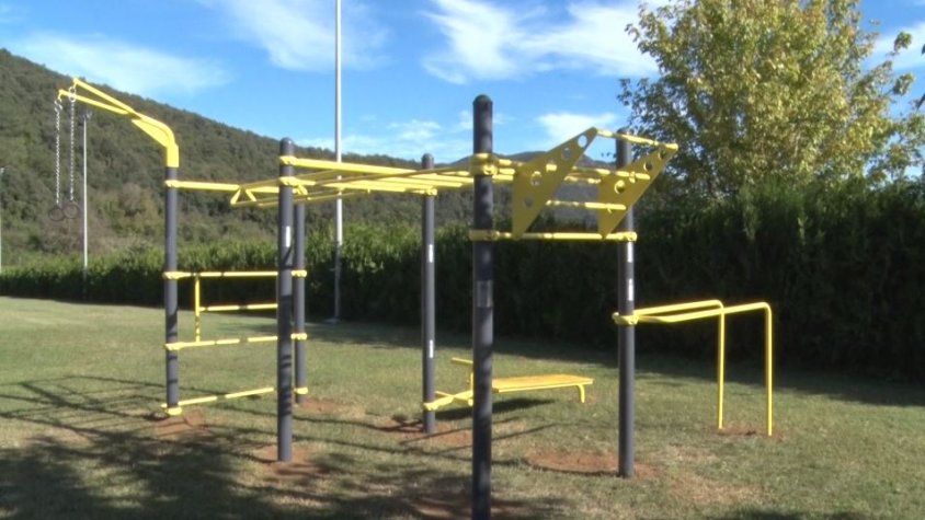 L’Ajuntament de Santa Pau amplia la zona poliesportiva del municipi