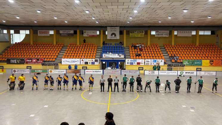 Estrena amarga de l’Hoquei Olot a l’Ok Plata 25/26 (1-3)