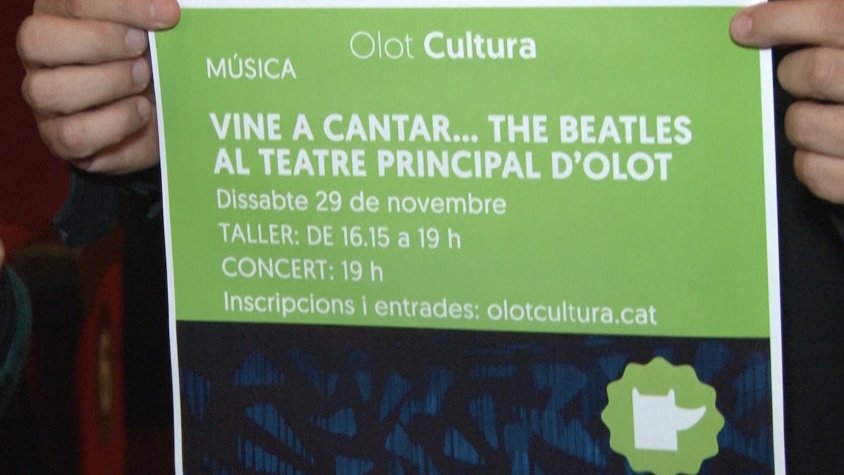 ‘Vine a Cantar The Beatles’ tindrà lloc el 29 de novembre al Teatre Principal
