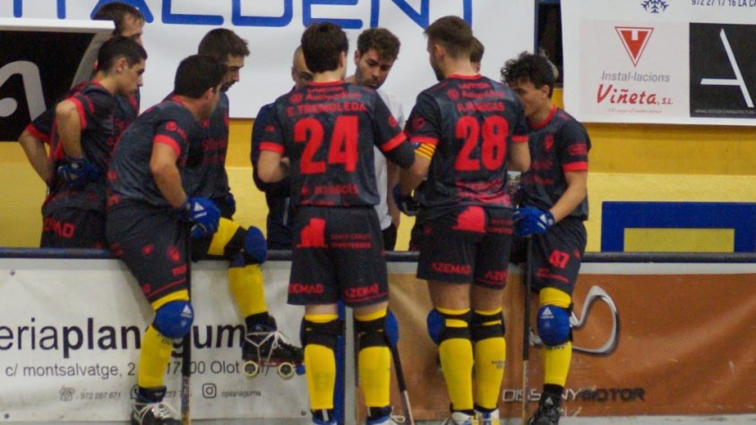 L’Hoquei Olot competeix, però segueix sense sumar (3-5)