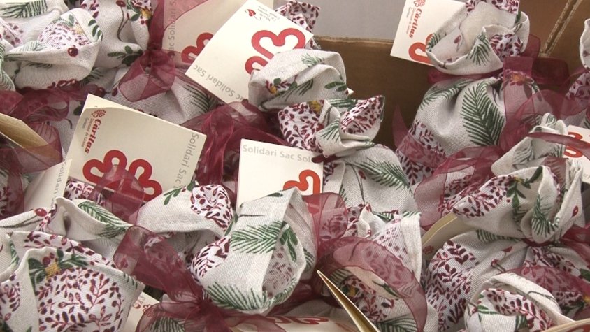 La Campanya Solidarisac de Càritas Garrotxa distribuirà 4000 sacs de nous per Nadal