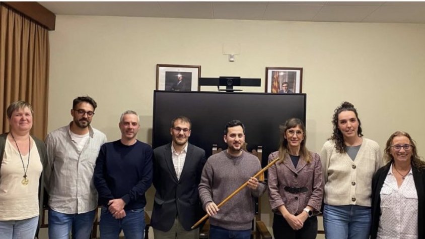 Marc Toboso, nou alcalde de la Vall de Bianya
