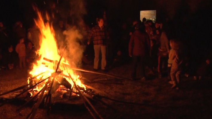 Els fallaires d'Argelaguer donen la benvinguda a l'hivern