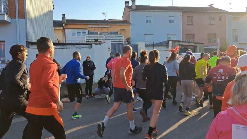Deu anys de la cursa Sant Silvestre de Sant Roc